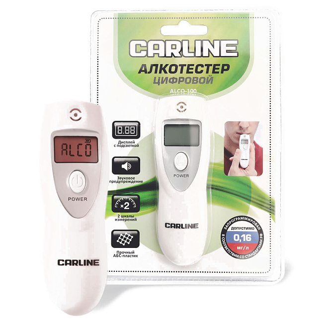 Алкотестер CARLINE® ALCO-100