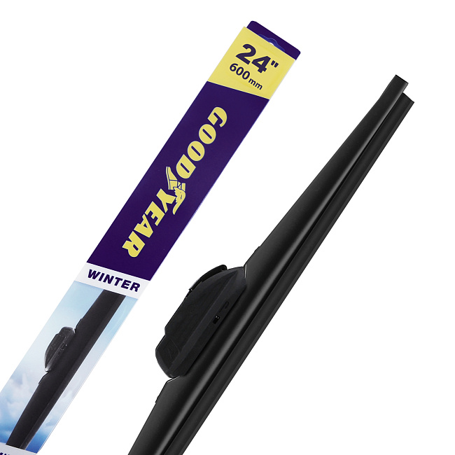 Щетка зимняя GY Winter PREMIUM 24"/600 мм, 9 переходников