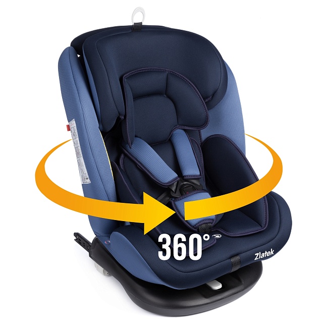УУД Zlatek Cruiser Isofix гр.0+/I/II/III, синий