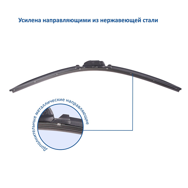 Щетка бескаркасная PREMIUM 24"/600 мм
