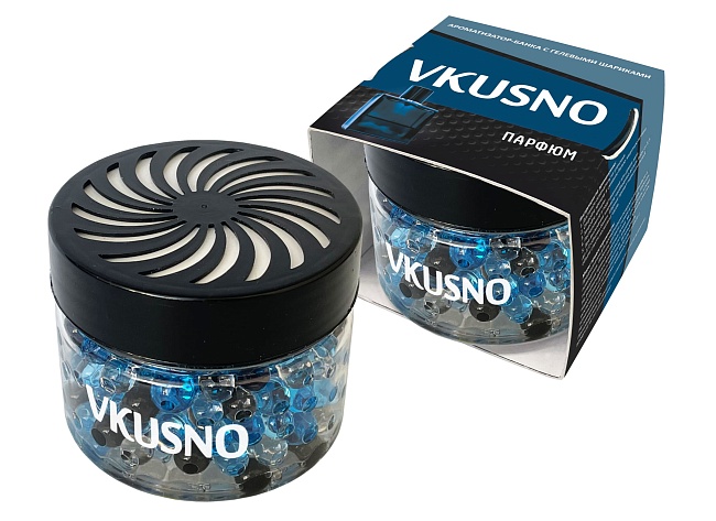 Аром. банка с гел. шар. "Vkusno" Парфюм