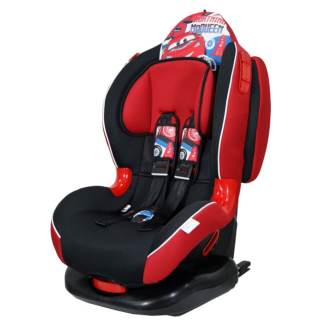 УУД Disney Кокон Isofix гр.I/II, Тачки спидометр, красный