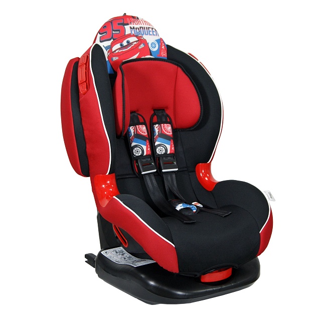 УУД Disney Кокон Isofix гр.I/II, Тачки спидометр, красный