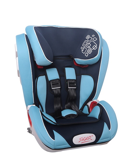 УУД Siger Индиго Isofix Lux гр.I/II/III, синий