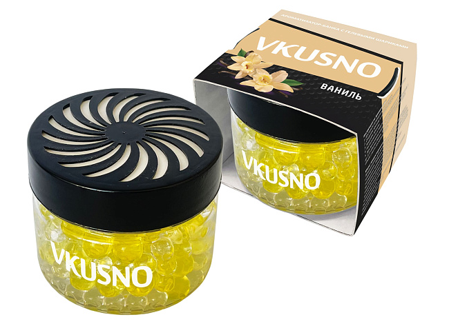 Аром. банка с гел. шар. "Vkusno" Ваниль