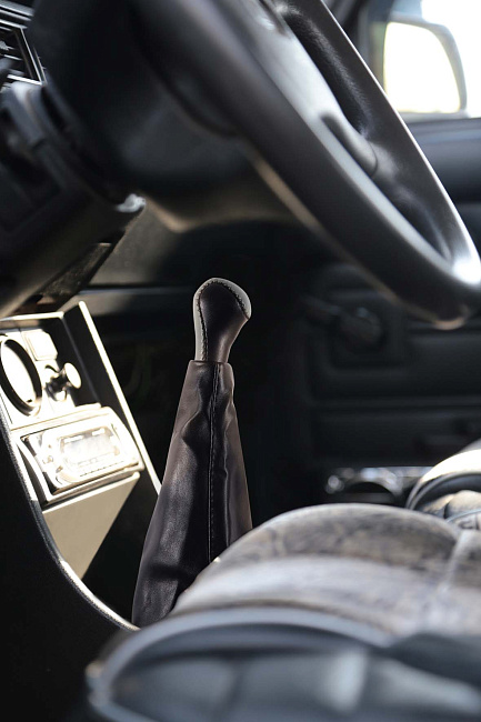 Ручка КПП ВАЗ 2107 Винил в блистере /серый/