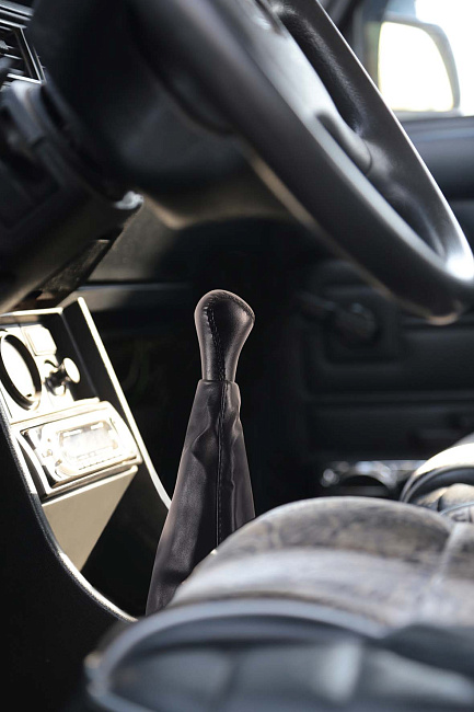 Ручка КПП ВАЗ 2107 Винил в блистере /черный/